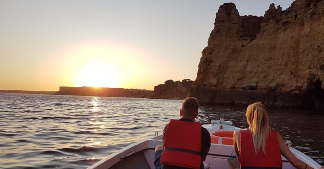 Sunset Boat Tour at Ponta da Piedade in Lagos, Algarve