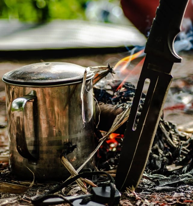 Bushcraft Skills Session in Crieff, Scotland