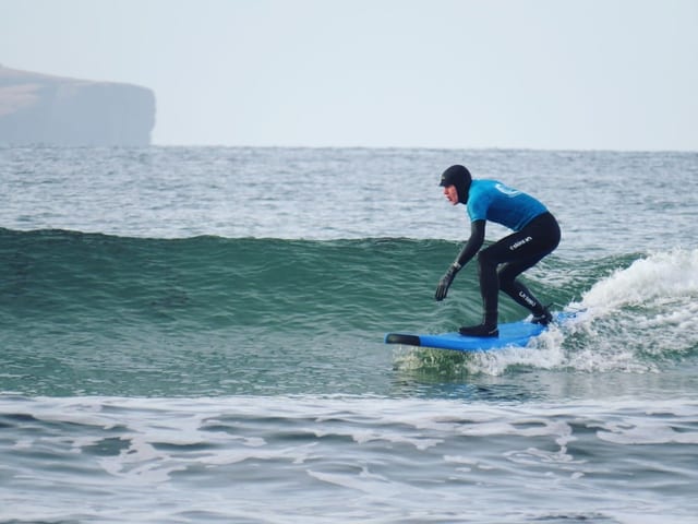 Private Surfing Lesson on Dunnet Beach
