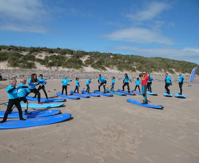 Private Surfing Events on Dunnet Beach
