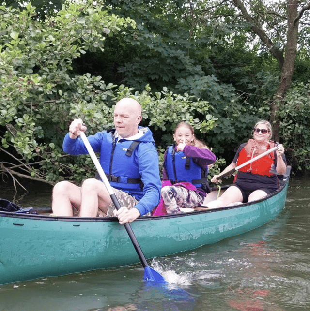 Guided Canoe Trip on the River Avon