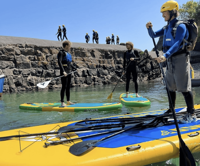 ISA Open Water SUP Instructor Course in Pembrokeshire
