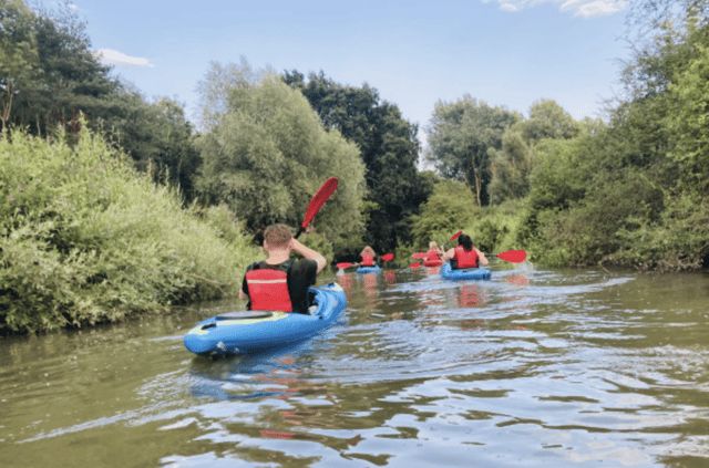 Adult Kayak Taster Session on the River Leam