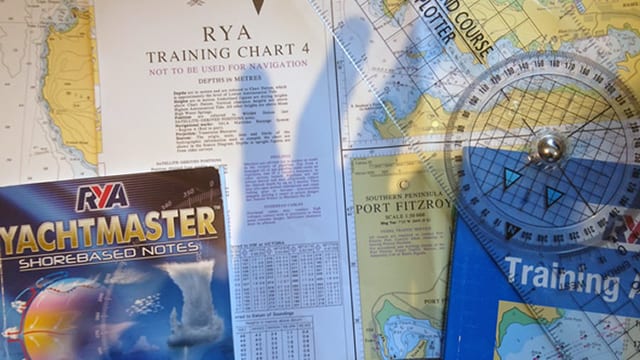 RYA Coastal Skipper/Yachtmaster Offshore Theory Course