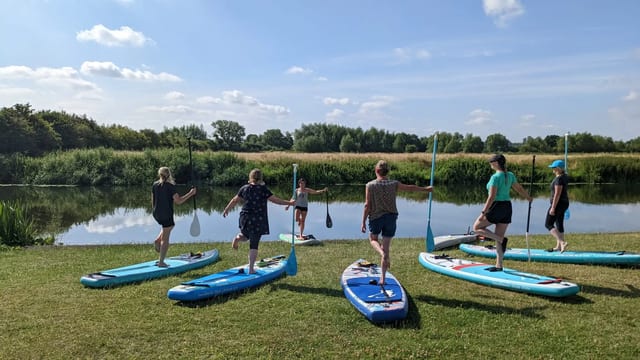 Learn to SUP Session in Worcestershire