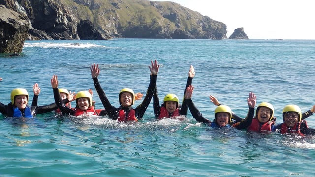 Open Group Coasteering in Mousehole, Cornwall, listing photo