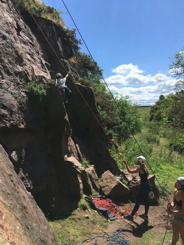 Parent & Child Outdoor Belayer Session in Edinburgh or East Lothian, listing photo