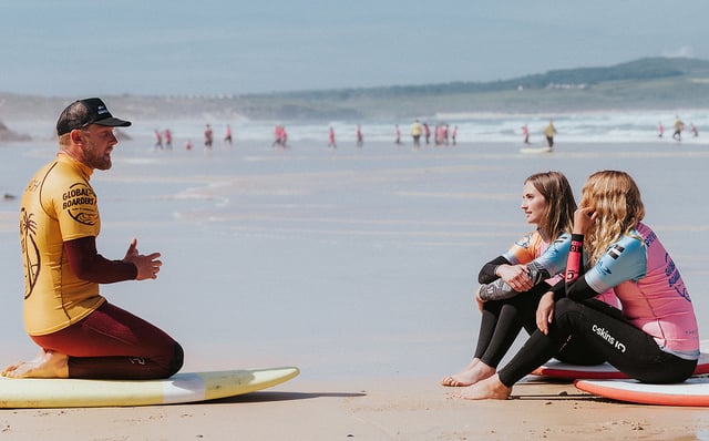 Beginner and Improver Surf Lessons on Gwithian Beach, listing photo