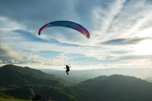 Tandem Paragliding in North Sulawesi, Indonesia, listing photo