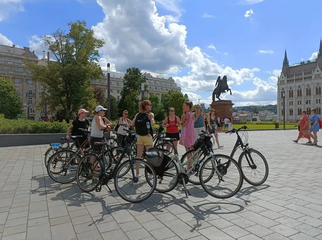 Budapest Bike or E-Bike Tour with a Traditional Goulash Meal, listing photo