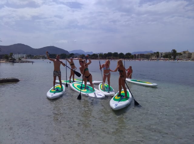 SUP Paddle Course in Puerto de Alcudia, Mallorca, listing photo