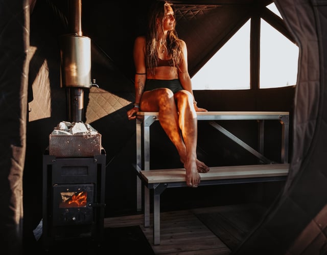 Adults-Only Woodland Sauna Day and Bushcraft Retreat in Wrexham, listing photo
