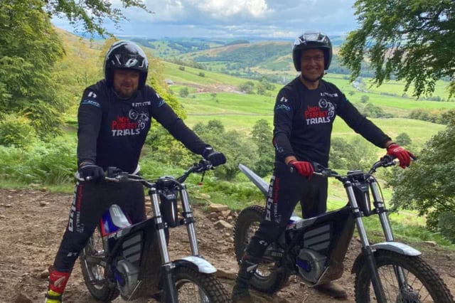 Adult’s Motorcycle Trials Taster Session in Whitewell, Lancashire, listing photo