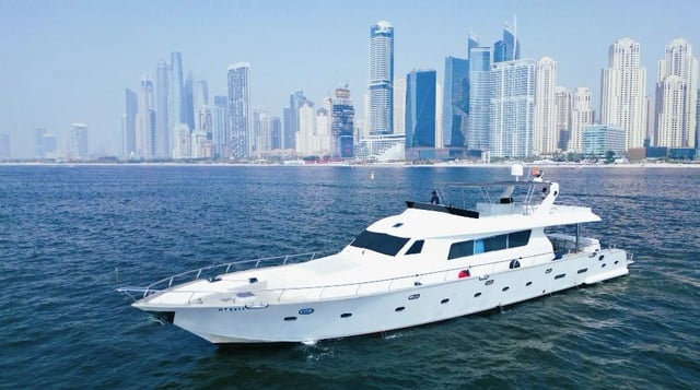 Burj Al Arab & Ain Dubai Shared Yacht Tour – 105ft Luxury Cruise from Dubai Harbour, listing photo