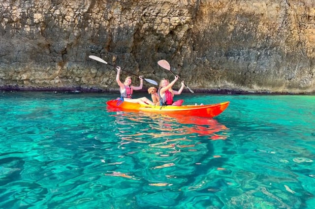 Kayaking in Cabo de San Antonio, Javea, listing photo