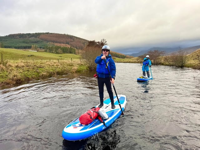 River Paddleboarding along the River South Esk, Angus, listing photo