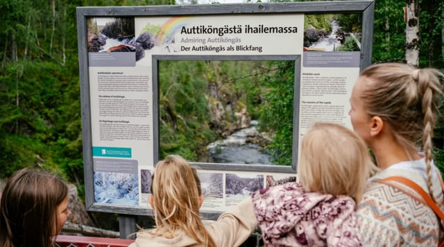 Auttiköngäs Waterfalls Hike Experience in Rovaniemi, listing photo