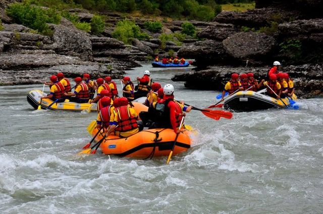 Vjosa Rafting and Benja Thermal Baths Adventure from Tirana, listing photo