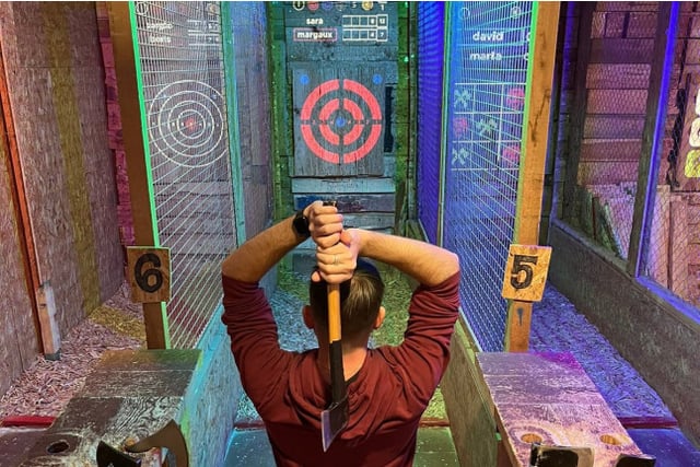 Premium Axe Throwing Session in Atocha, Madrid, listing photo