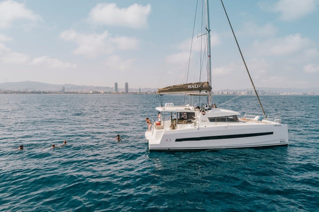 Private Catamaran Charter in Barcelona (Bali 4.1 – Serena), listing photo