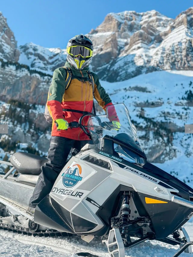 1-Hour Guided Snowmobile Tour in the Tena Valley, listing photo