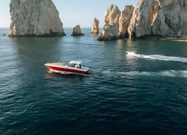 Cabo 45ft Private Luxury Yacht to El Arco with Snorkelling (Up to 8 Guests), listing photo