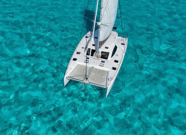 Cancún 4-Hour Private Catamaran with Open Bar & Reef Snorkelling, listing photo