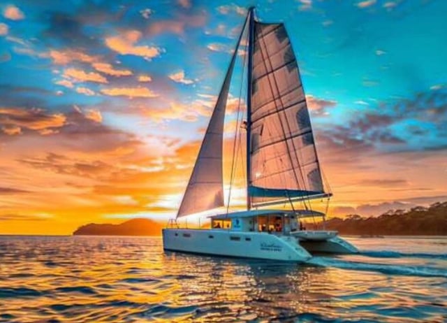 Costa Rica Sunset Catamaran Cruise with Snorkelling, Kayaks & Open Bar, listing photo