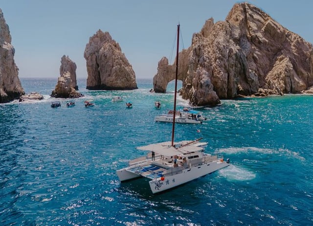 Los Cabos Private Catamaran Cruise with Snorkeling & Open Bar, listing photo