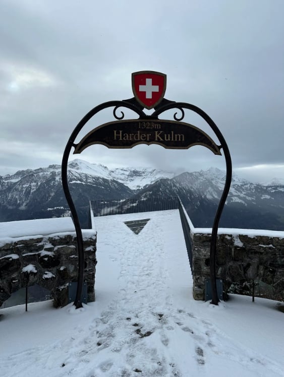Private Interlaken Winter Harder Kulm Hike with Ultra Runner, listing photo