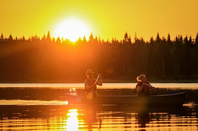 Canoeing under the Midnight Sun in Rovaniemi, listing photo