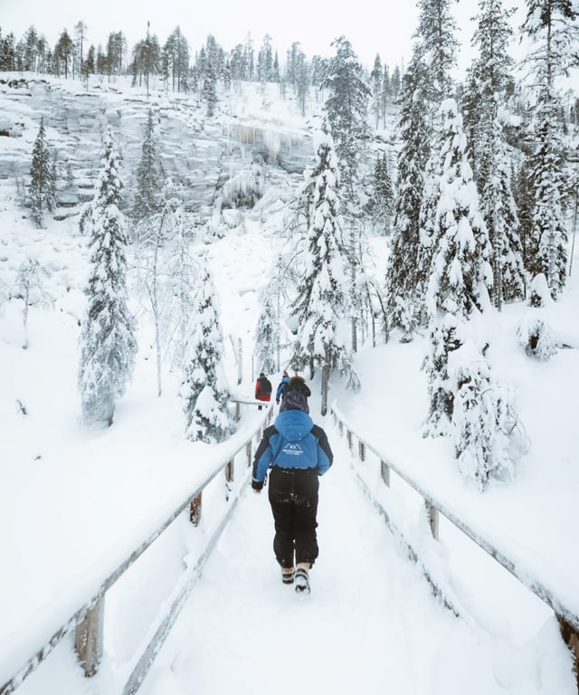 Korouoma Canyon Frozen Waterfalls Hike in Finland, listing photo