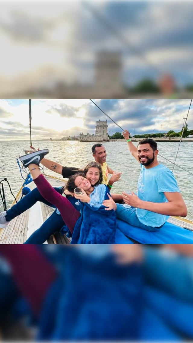 Golden Hour Cruise: Lisbon Sunset Boat Tour with Welcome Drink, listing photo