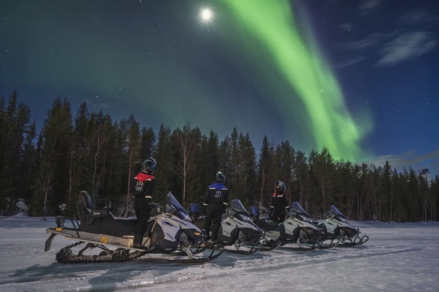 Northern Lights Snowmobile Photography Tour in Rovaniemi, listing photo