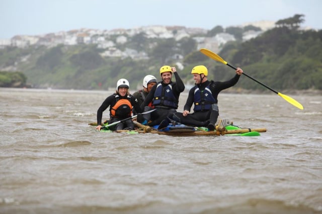 Group Raft Building Challenges in Newquay Harbour, listing photo