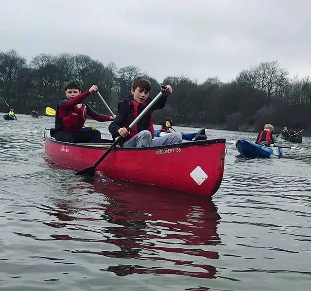 Open Canoeing in the Lake District and Yorkshire Dales, listing photo