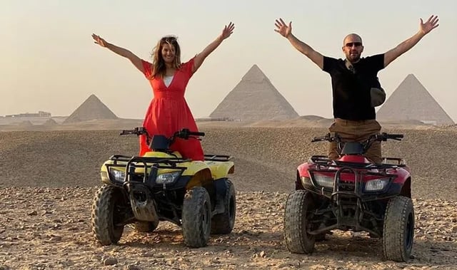 Giza Pyramids Private Tour with ATV, Camel Ride and Nile Cruise, listing photo