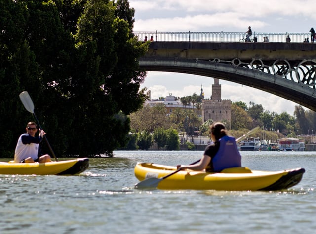 Kayaking on the Guadalquivir River in Seville, listing photo