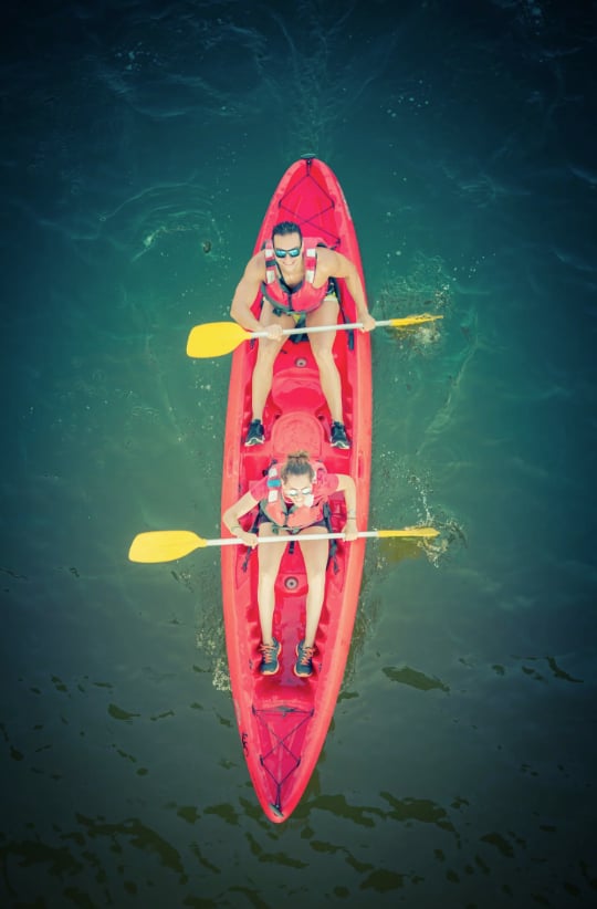 Kayaking on the Jarrama Reservoir, listing photo