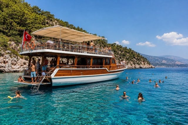 Alanya Relaxing Boat Tour with BBQ Lunch and Transfer, listing photo