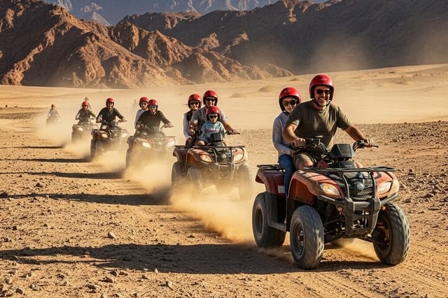 Quad Bike Safari and Camel Ride with Dinner Show in Marsa Alam, listing photo