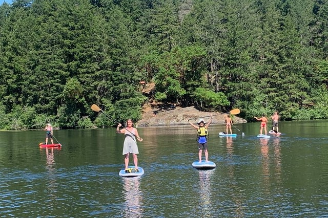 Paddling Thetis Lake, listing photo