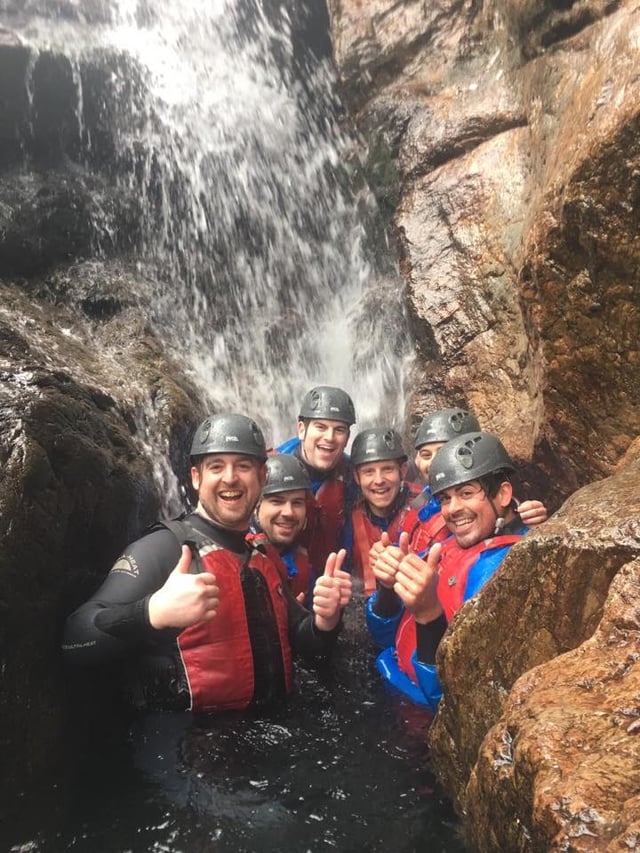 Ghyll Scrambling in Hell Ghyll, Hawes, listing photo