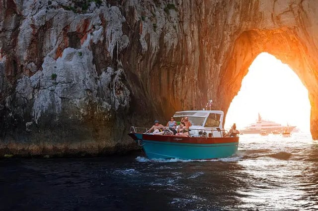 Capri Sunset Escape: Exclusive Evening Boat Tour from Sorrento, listing photo