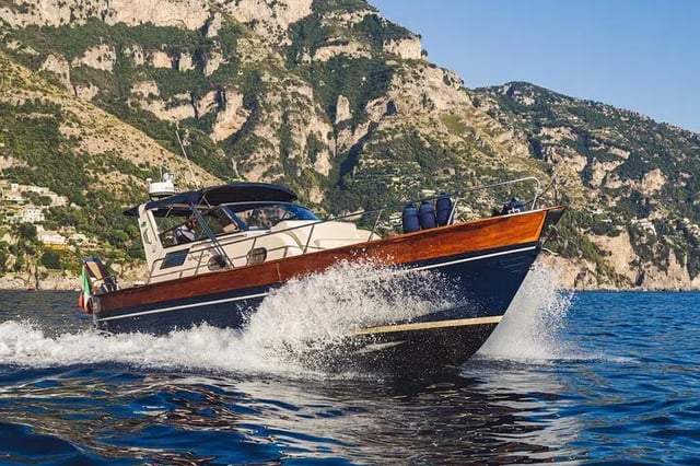 Sorrento to Capri Private Boat Experience on a Gozzo Apreamare 10, listing photo