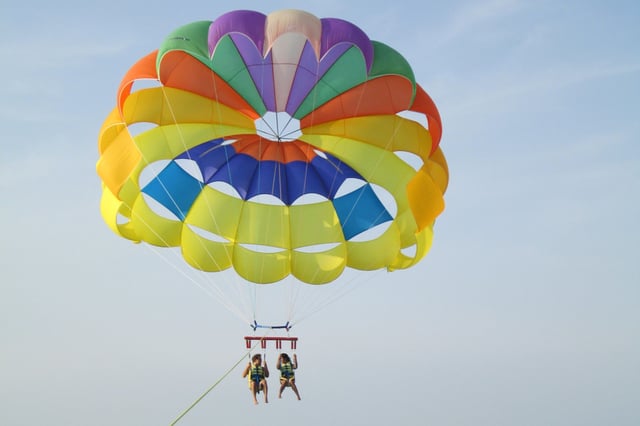 Hurghada Parasailing Tour with Red Sea View and Hotel Pickup, listing photo