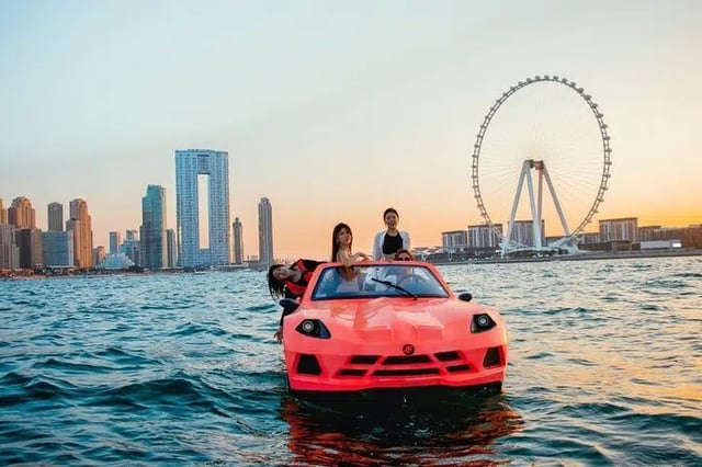 Jet Water Car Ride in Dubai, listing photo