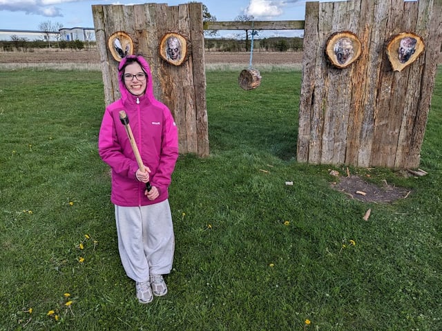 Axe and Knife Throwing Experience in Blyth, listing photo