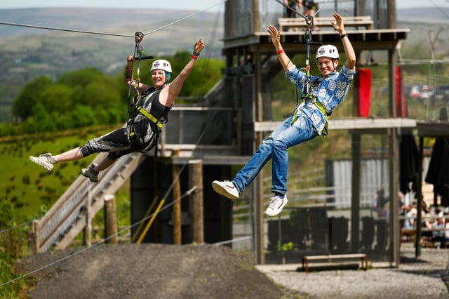 ‘Tower Flyer’ Seated Zip Line in Aberdare, listing photo