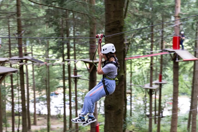 ‘Zip Safari’ Treetop Zip Course in Betws y Coed, listing photo